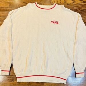 VTG Dunbrooke Coca-Cola Knit Sweater XL